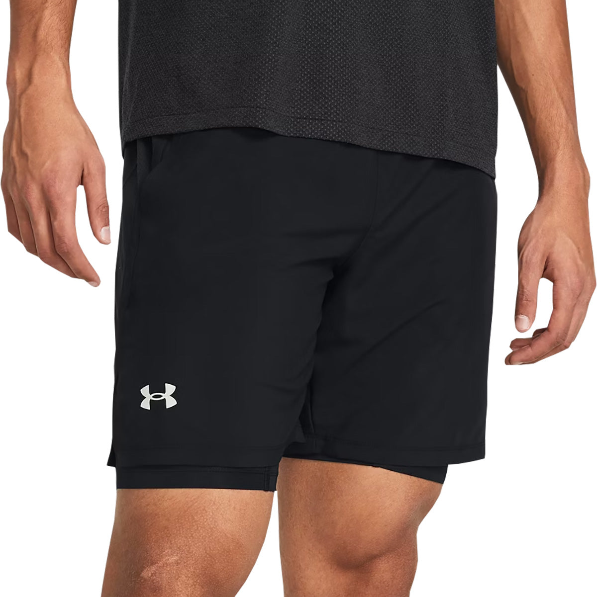 Under Armour Launch In Mens Running Shorts Black – Start Fitness