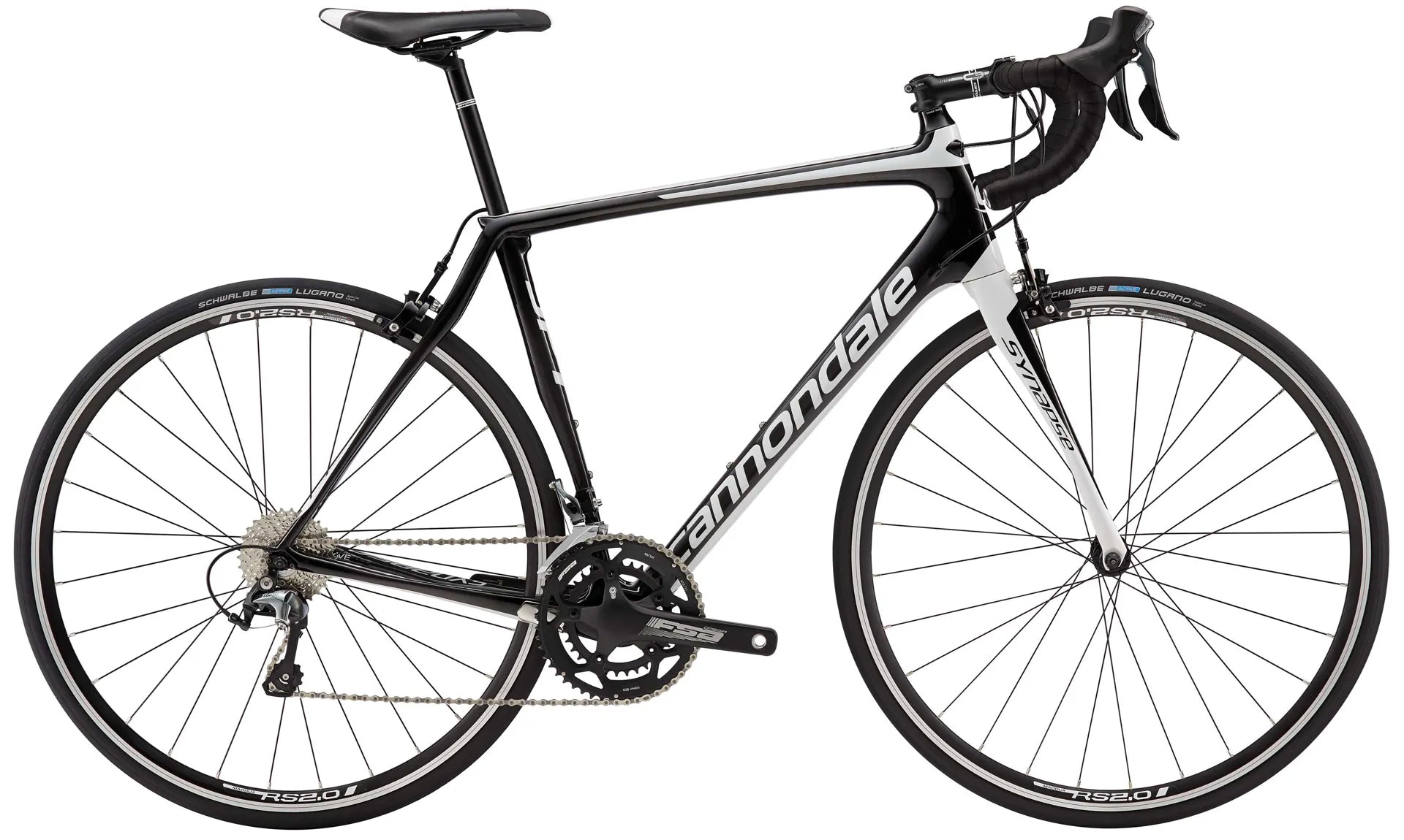Cannondale Synapse Carbon Tiagra Carbon Road Bike 2018 Black Start Fitness