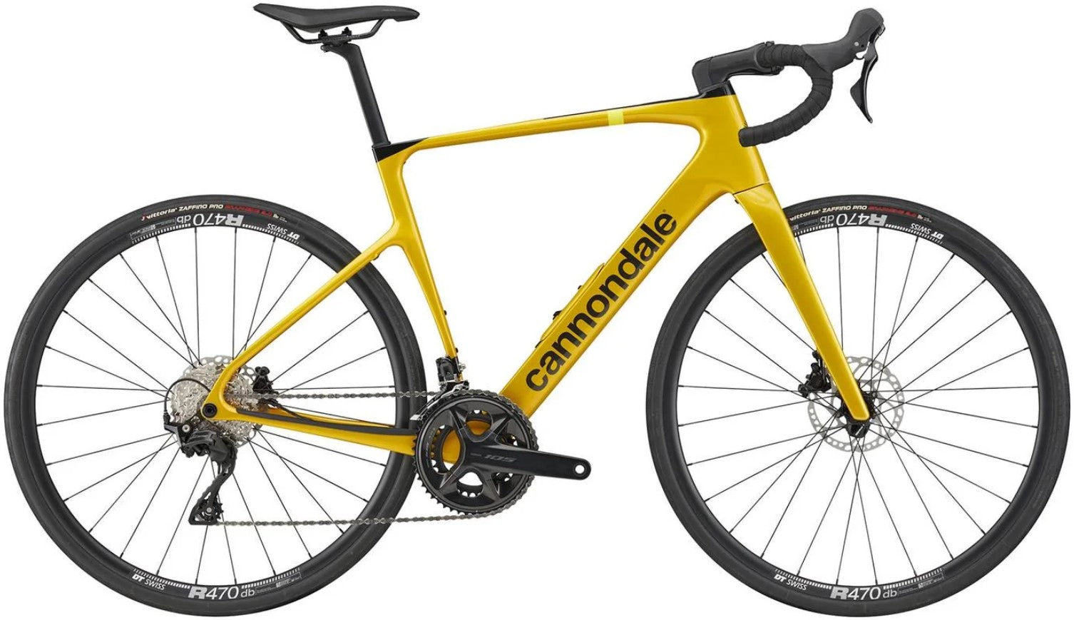 Cannondale Synapse Carbon Carbon Road Bike 2025 Phoenix Yellow