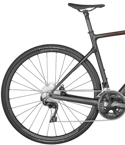 Scott Addict 30 Carbon Road Bike 2024 - Black & Red
