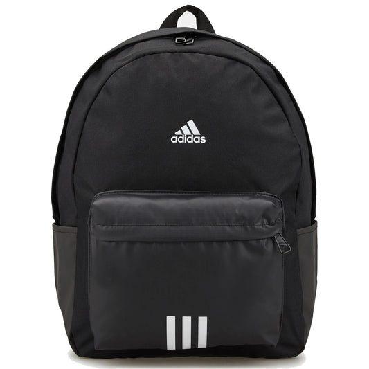 adidas Classic 3 Stripe Sport Backpack - Black