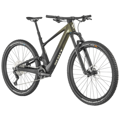 Scott Lumen eRide 910 Cabon Electric Full Suspension Mountain Bike 2024 - Olive Green