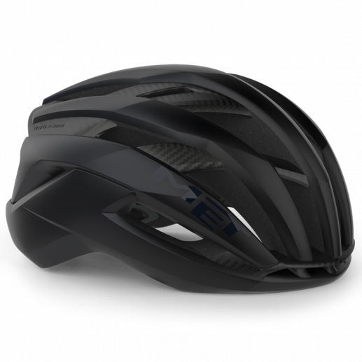 MET Trenta 3K Carbon Airframe Road Cycling Helmet - Black