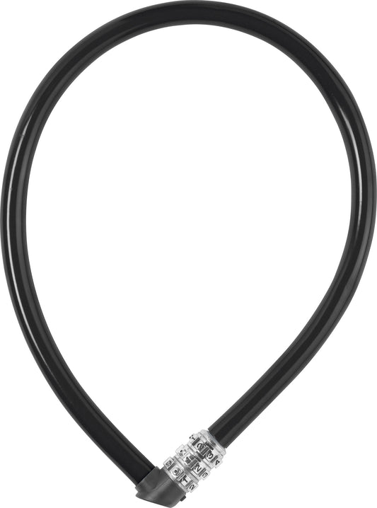 Abus 3406k 6mm x 55cm Combi Cable Lock - Black