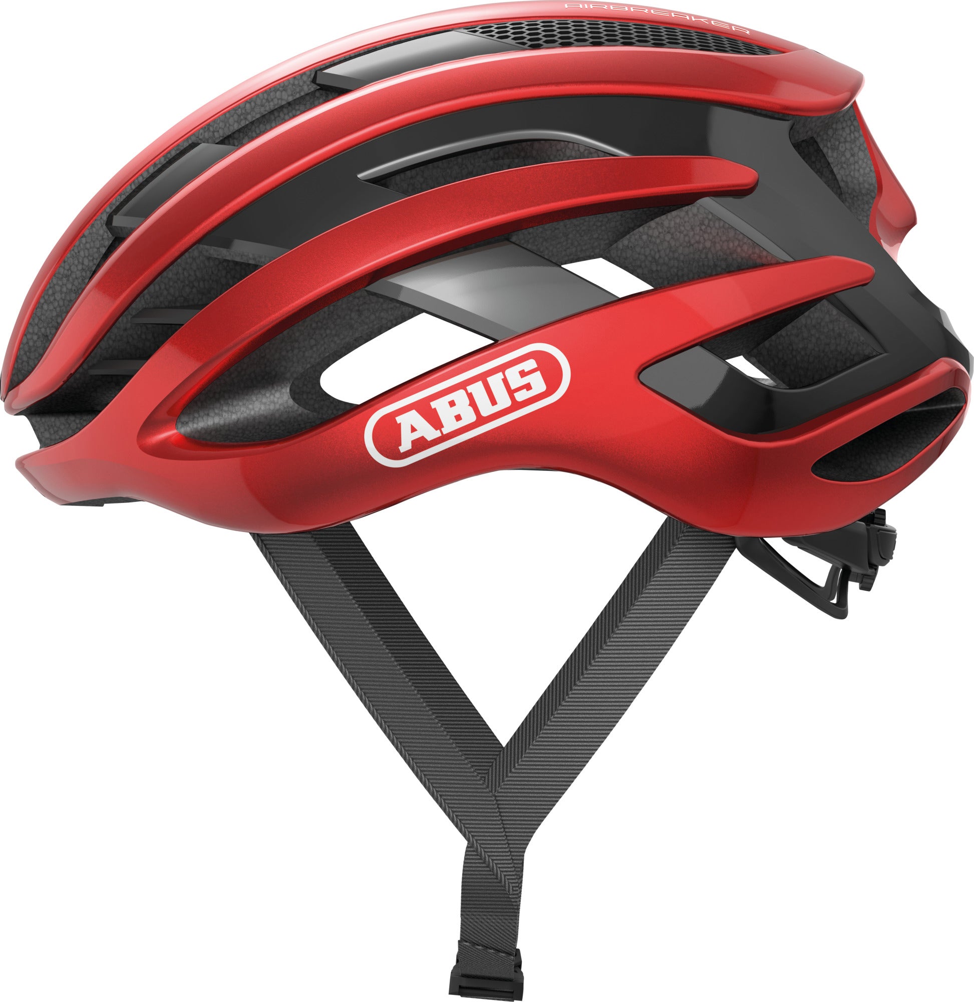 Abus AirBreaker Elite Road Cycling Helmet Red Start Fitness