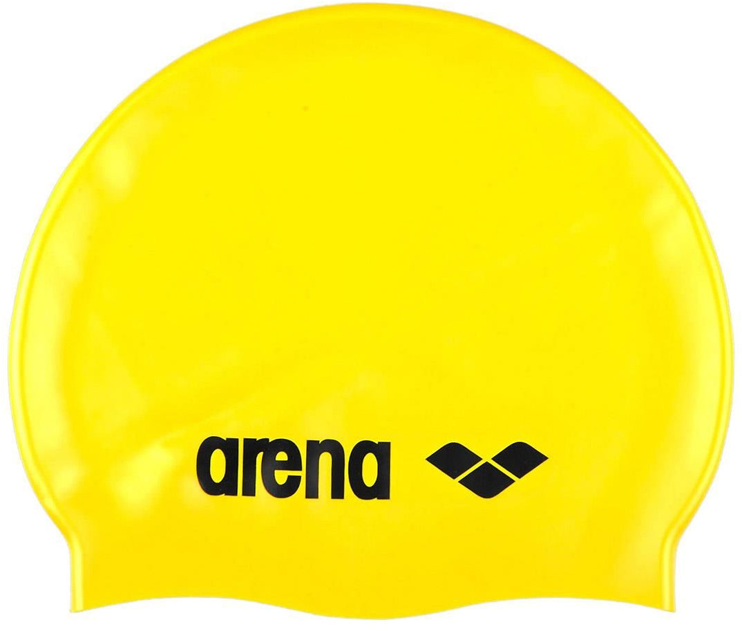 Arena Classic Silicone Swim Cap Yellow Start Fitness