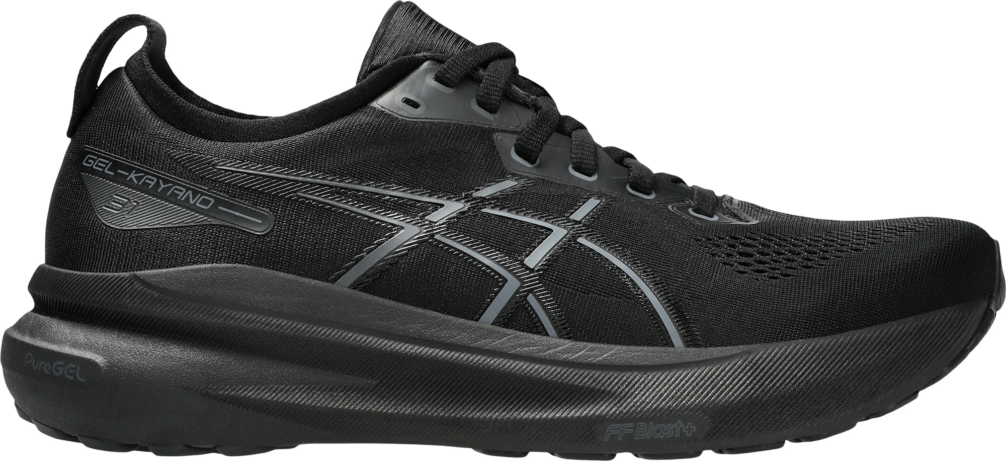 Asics Gel Kayano 31 Mens Running Shoes - Black â Start Fitness