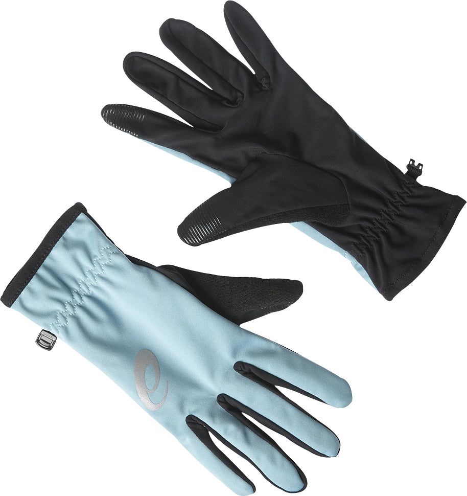 Asics Winter Performance Running Gloves Blue Start Fitness