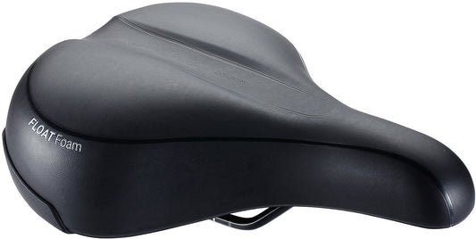 BBB Meander Relaxed Cycling Saddle - Black