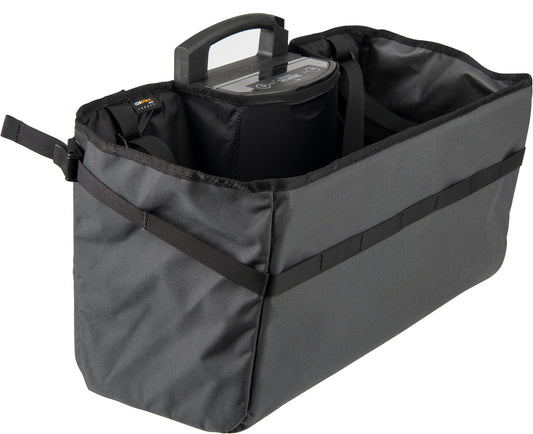 Brompton Electric Basket Bag - Grey