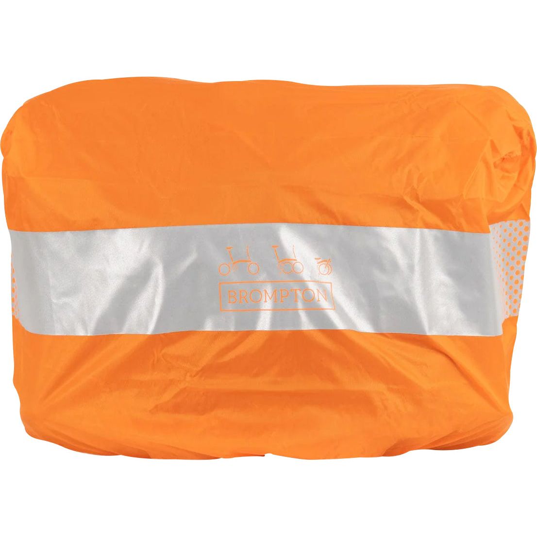 Brompton Rain Resistant Medium Luggage Cover Orange Start Fitness
