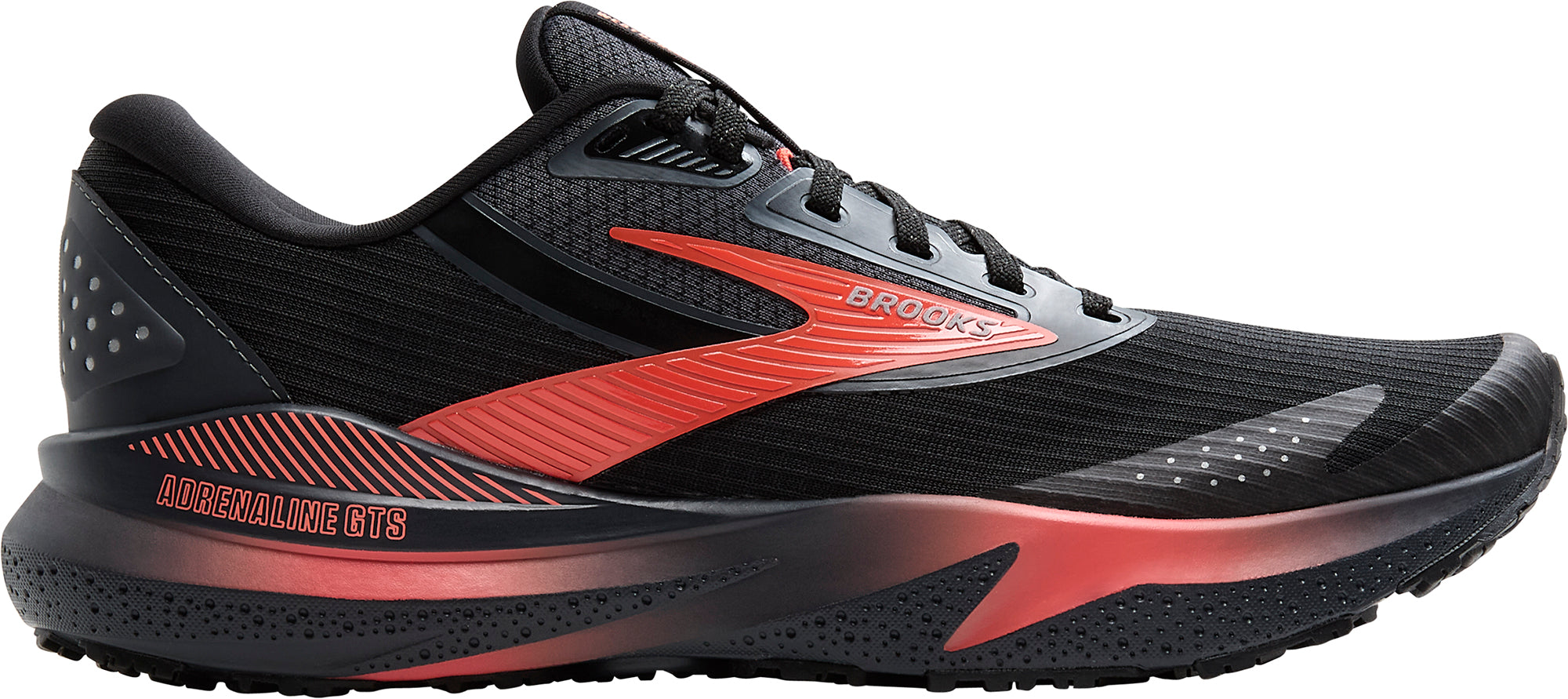 Brooks Adrenaline GTS 24 Weatherized Womens Running Shoes Black Brooks Adrenaline GTS 24 Weatherized Womens Running Shoes Black