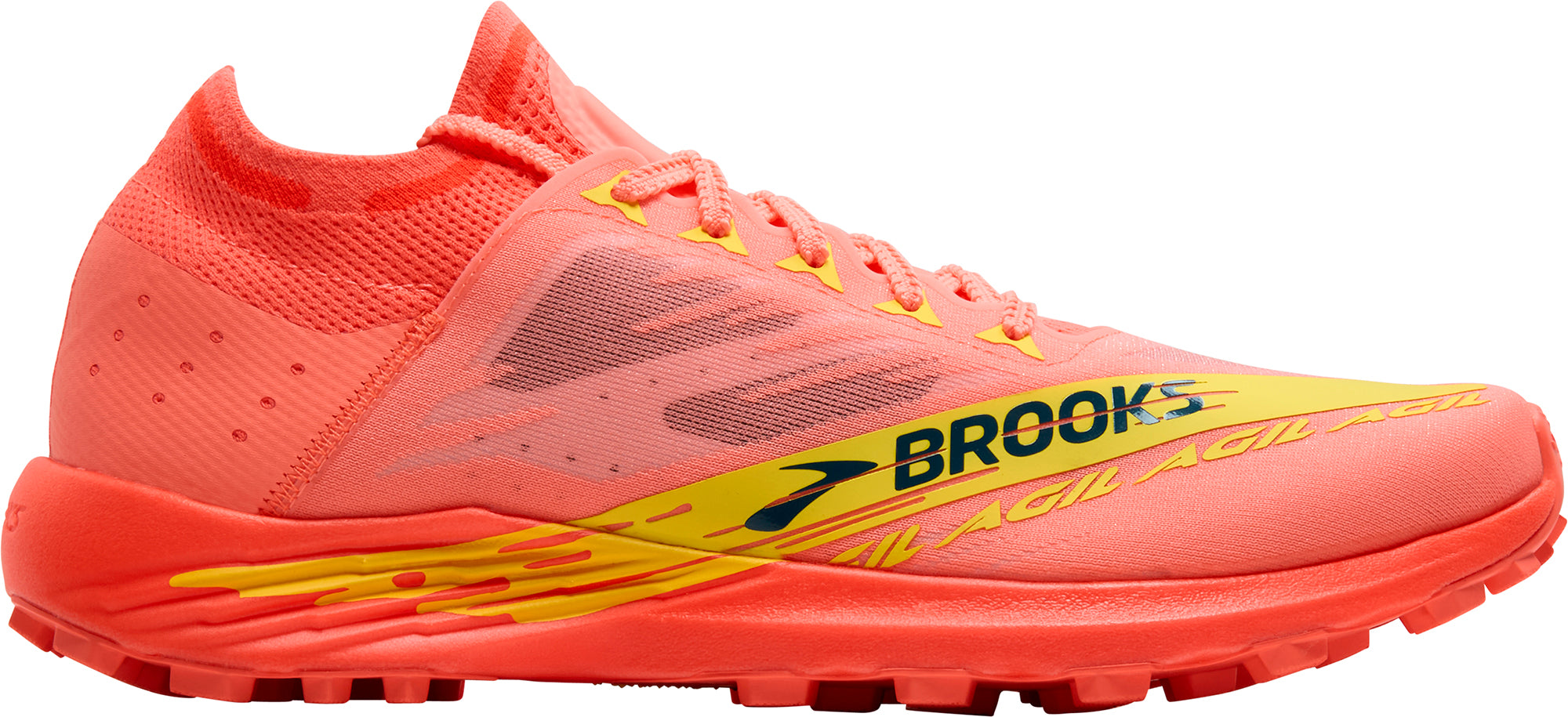 Brooks Catamount Agil Trail Running Shoes - Orange – Start 