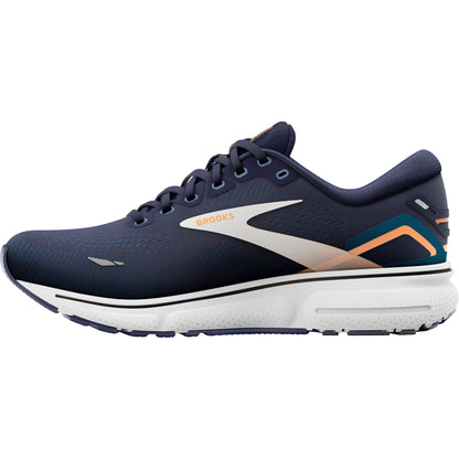 Brooks Ghost 15 WIDE FIT Mens Running Shoes - Navy