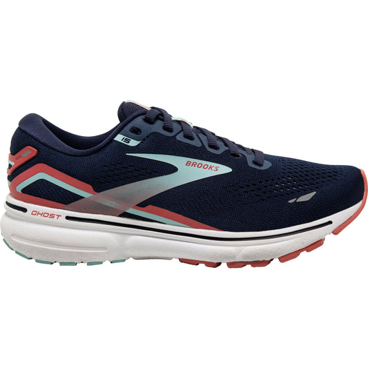Brooks Ghost 15 Womens Running Shoes - Navy
