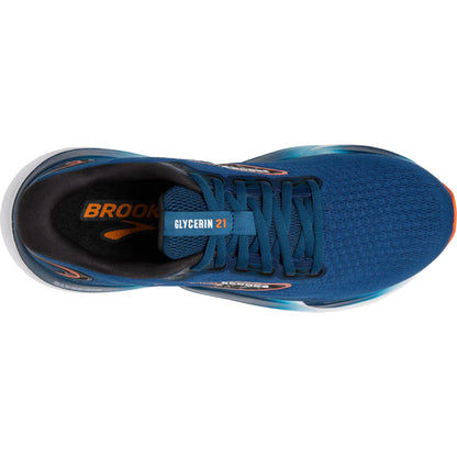 Brooks Glycerin 21 Mens Running Shoes - Blue
