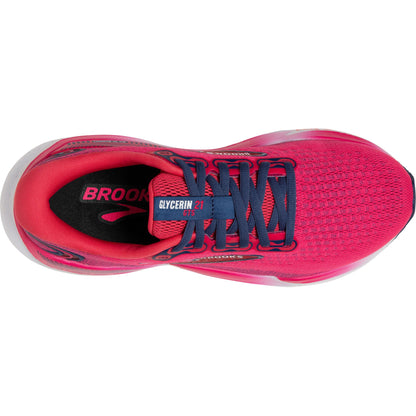 Brooks Glycerin GTS 21 Womens Running Shoes - Pink