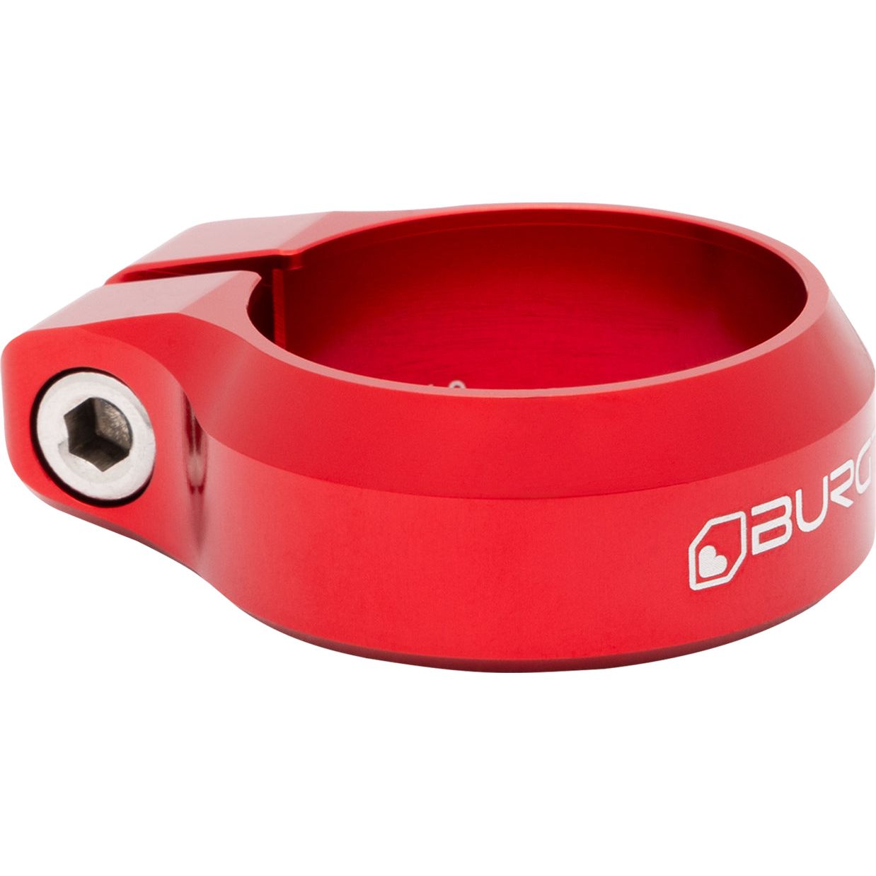 Burgtec Seat Clamp Race Red