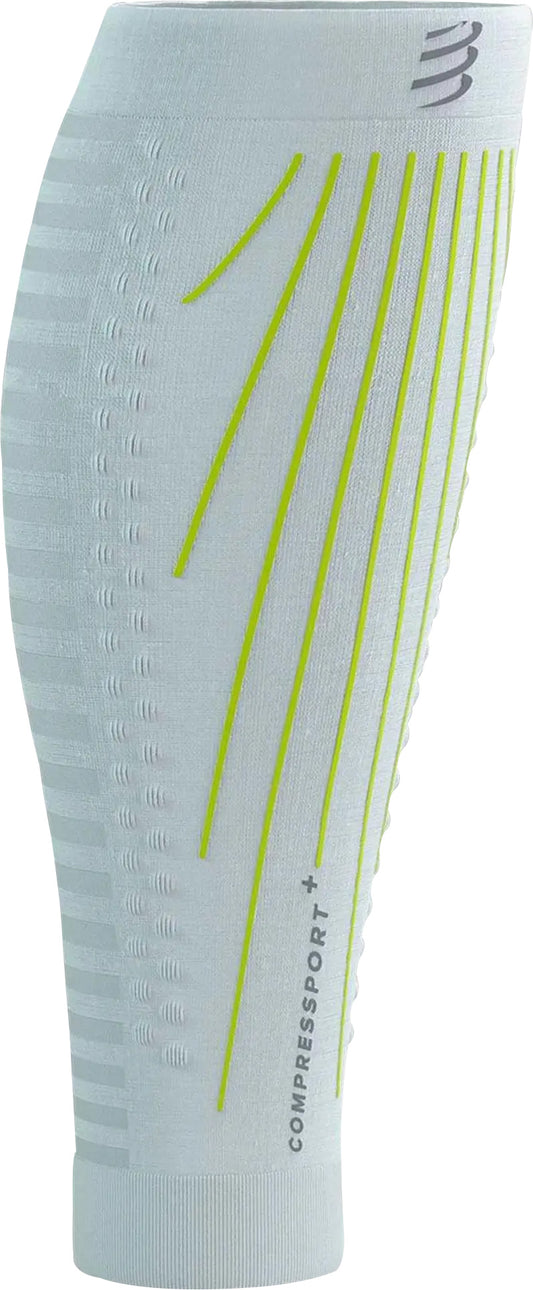 Compressport R2 Aero Compression Calf Sleeves - White