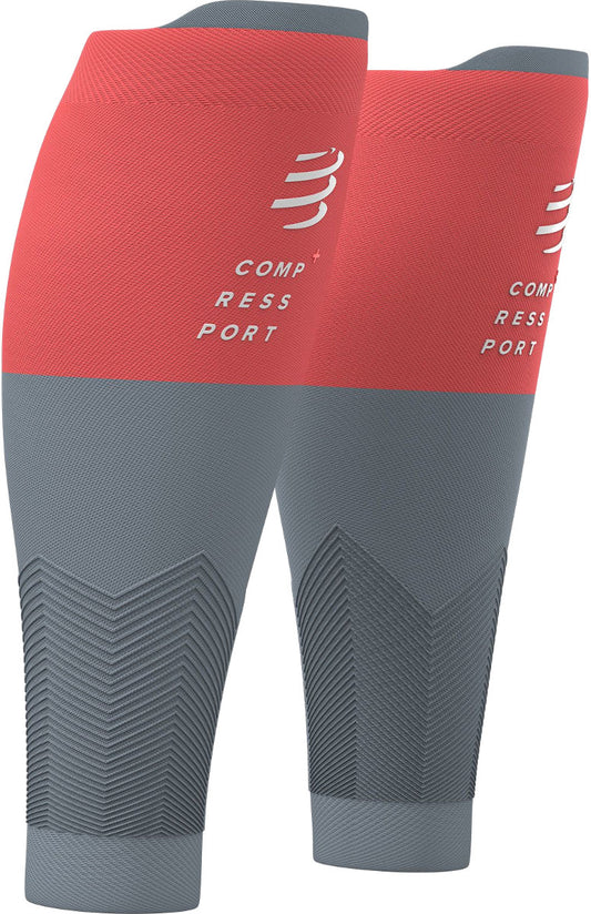 Compressport R2v1 Compression Calf Sleeves - Grey