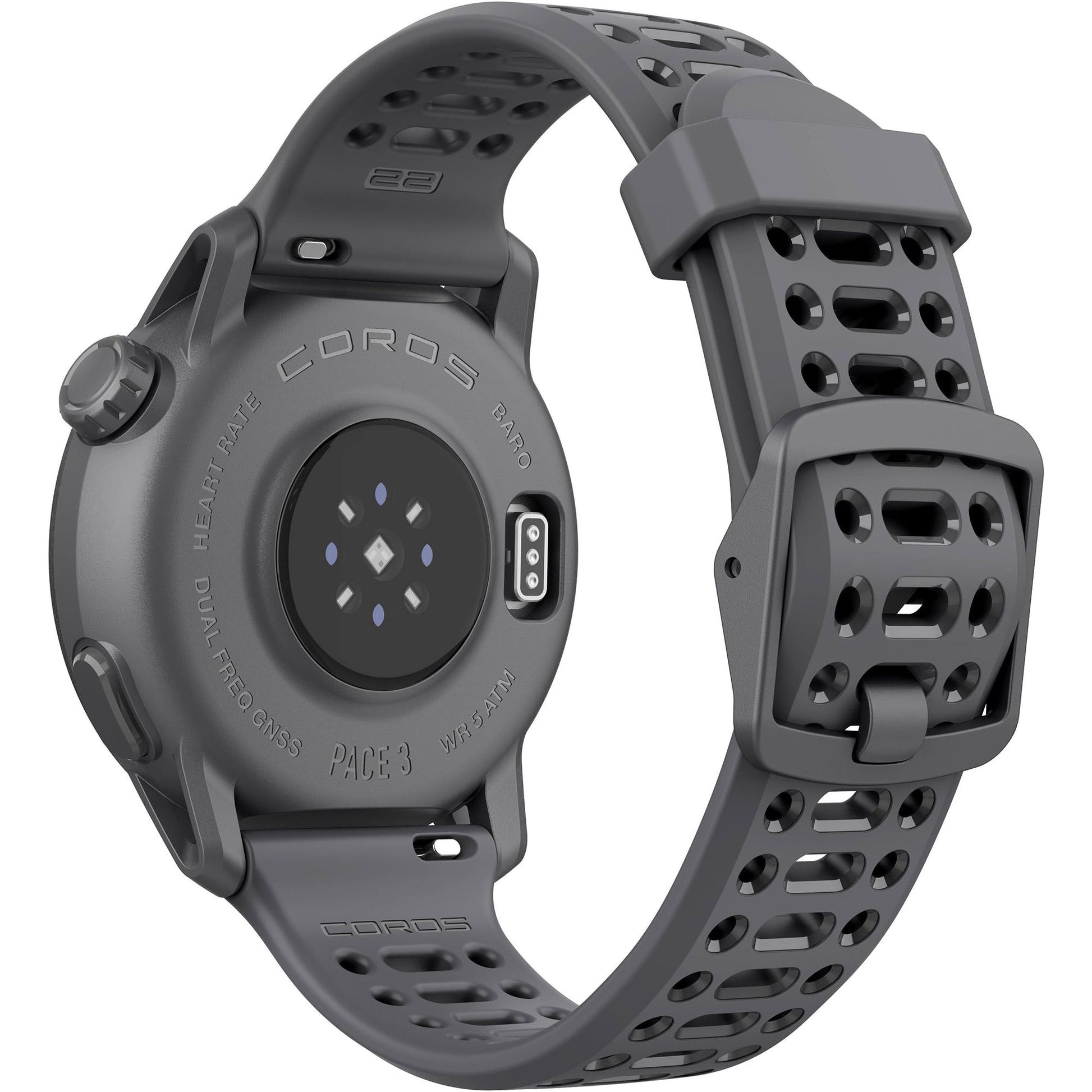 Coros Pace Wpace3 Blk N Back View
