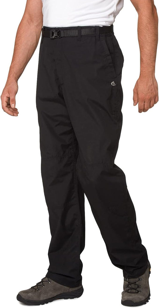 Craghoppers Classic Kiwi (Regular) Mens Walking Trousers - Black