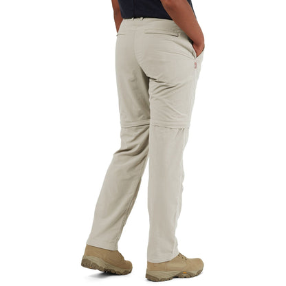 Craghoppers Nosilife Convertible III (Short) Womens Walking Trousers - Sand
