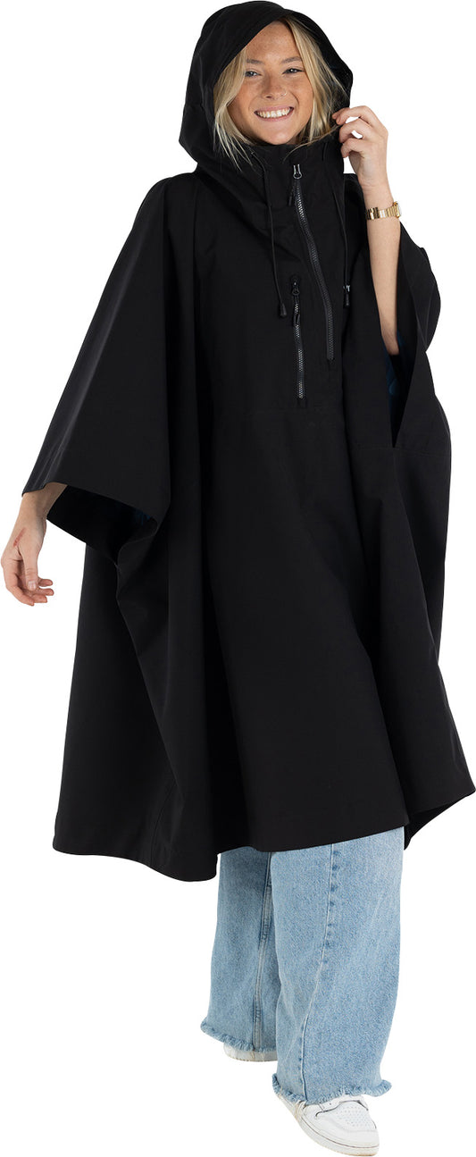 Dryrobe Waterproof Poncho - Black