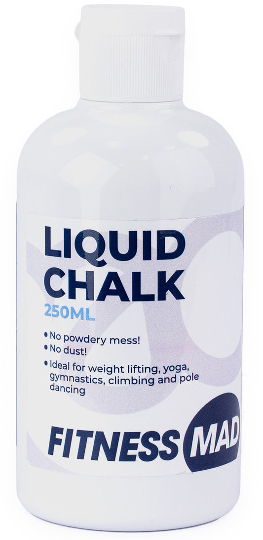 Fitness Mad Liquid Chalk 250ml Bottle - White