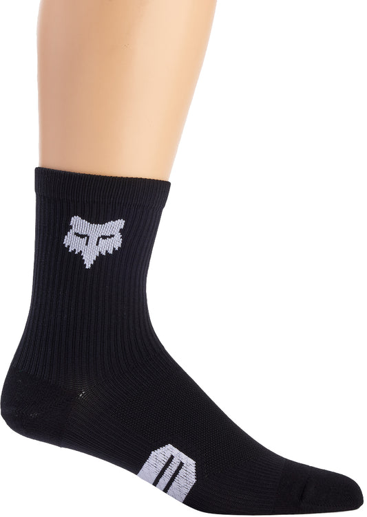 Fox Ranger 6 Inch Cycling Socks - Black
