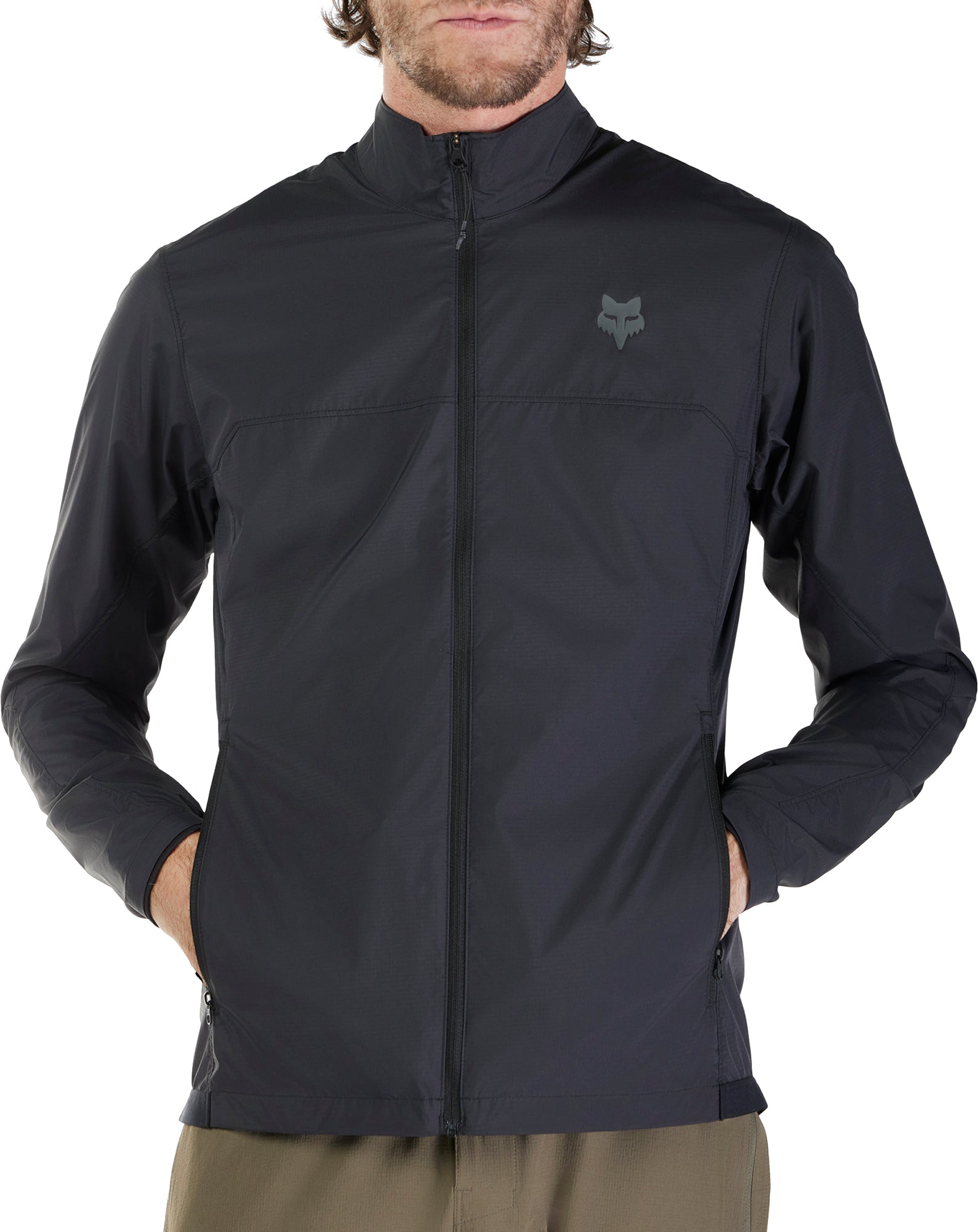 FOX サイクルジャケット Fox Ranger Wind Mens Cycling Jacket - Black – Start Fitness