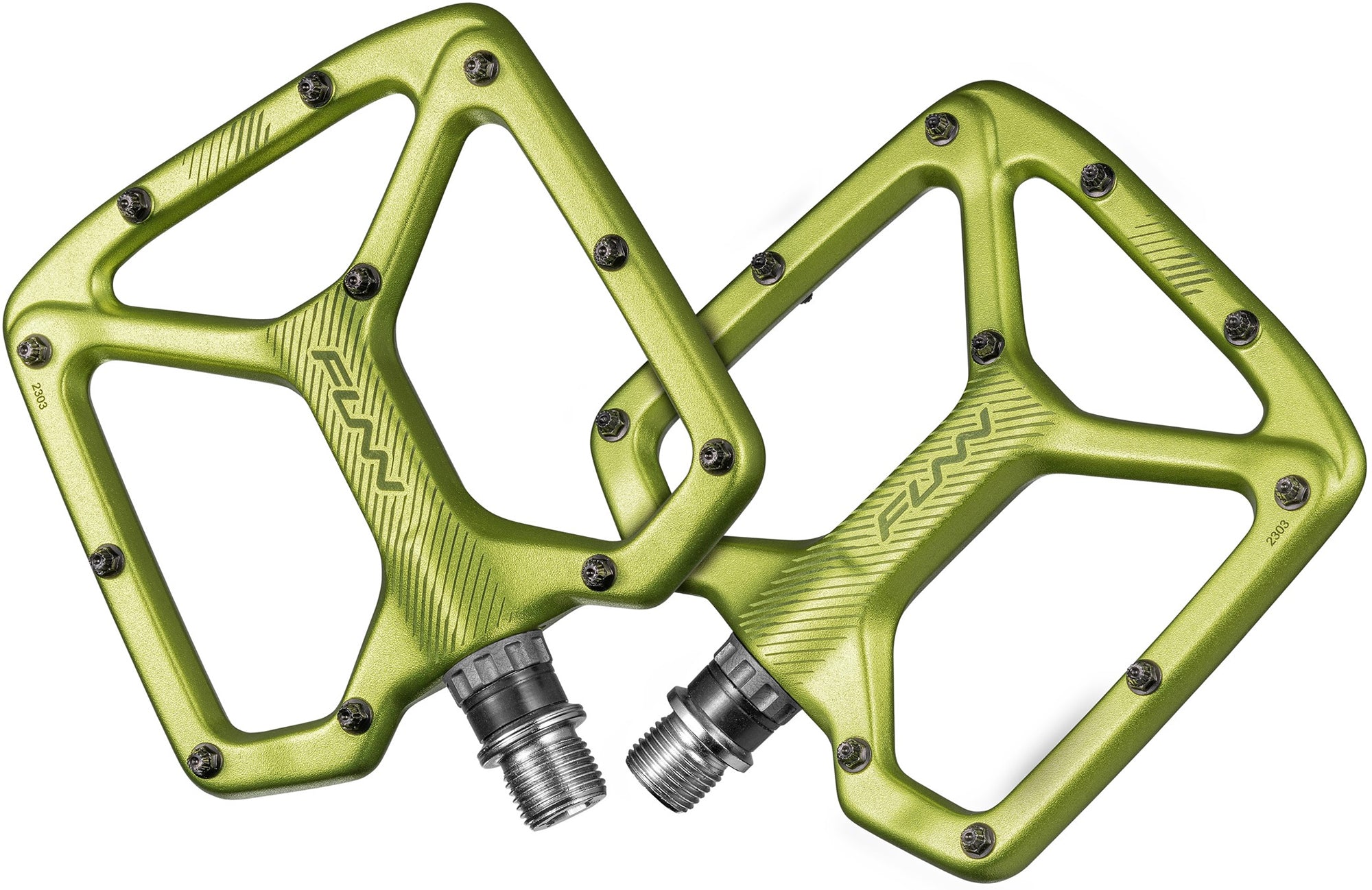 funn python flat pedal Funn Python 2 Alloy Flat Pedals Long Pins