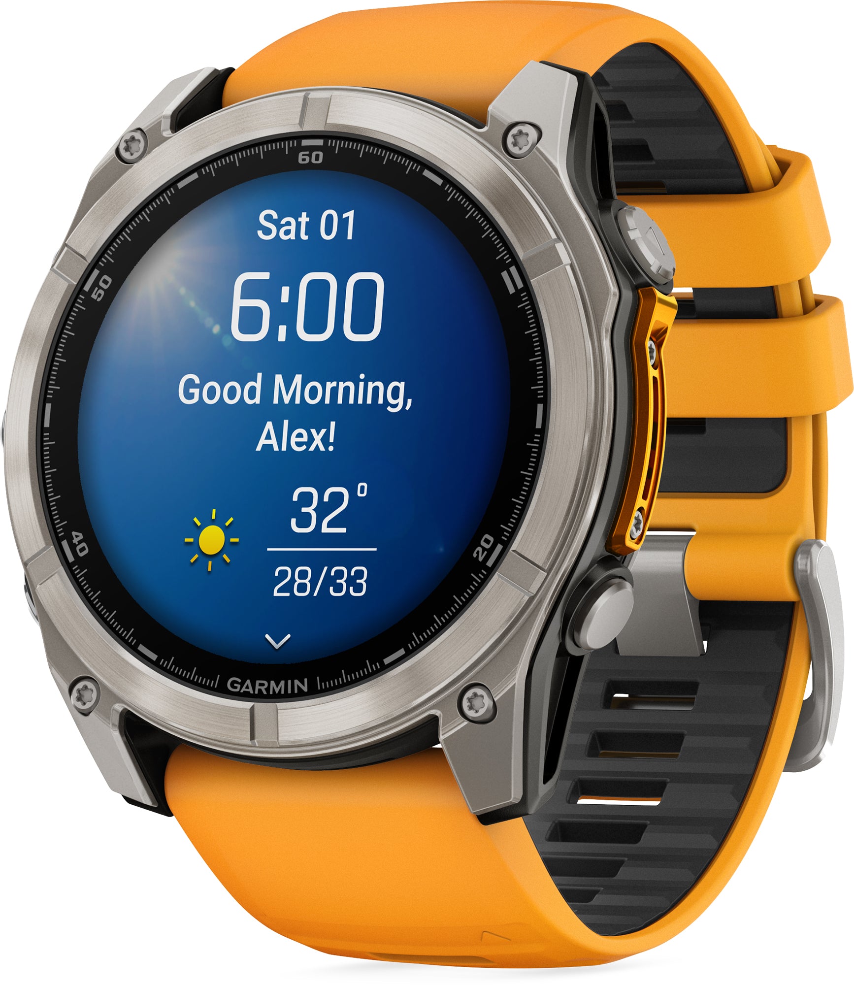 Garmin Fenix AMOLED Sapphire 51mm HRM With GPS Multisport Watch