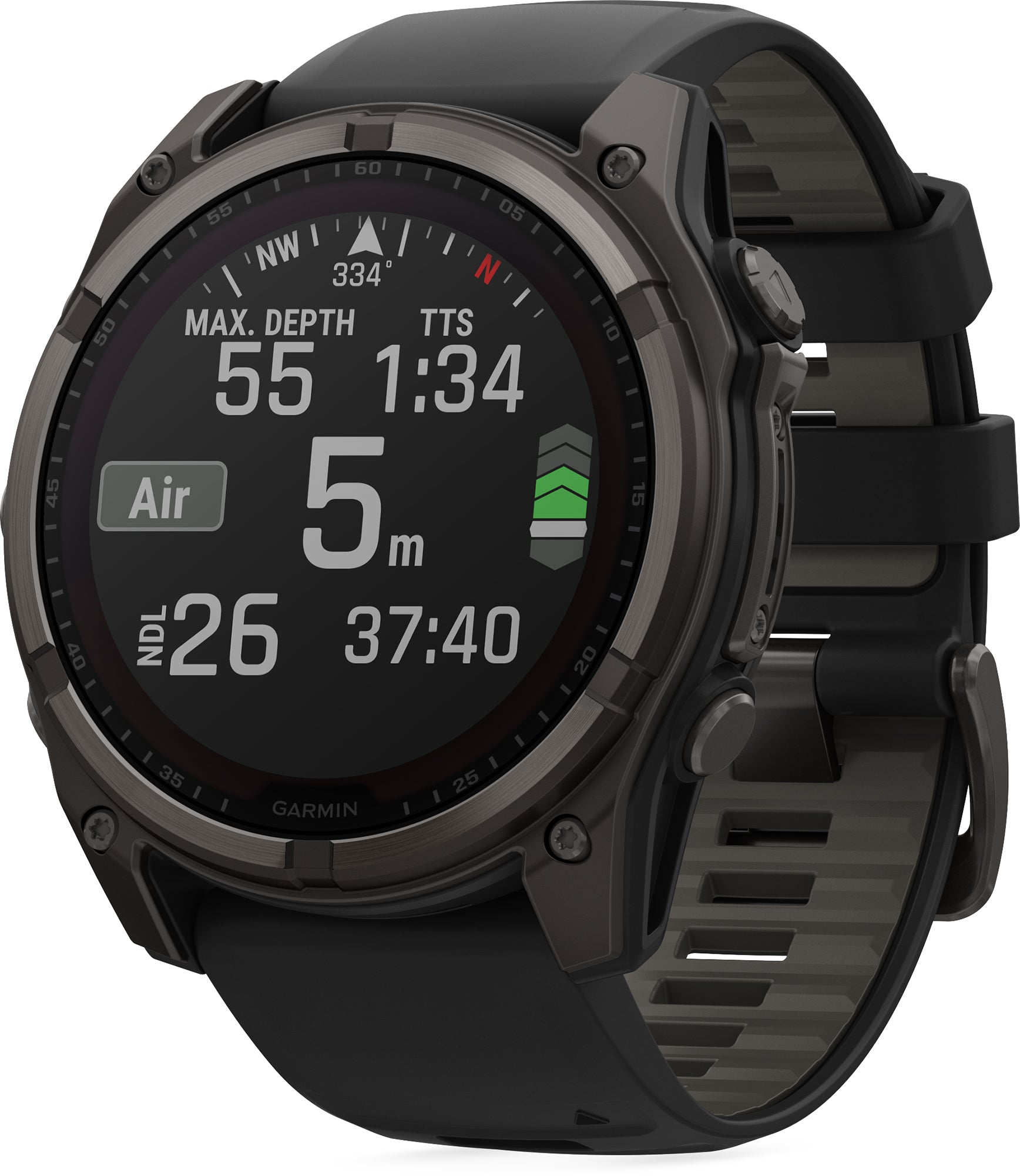 Garmin Fenix Sapphire SOLAR 51mm Multisport Watch Grey – Start