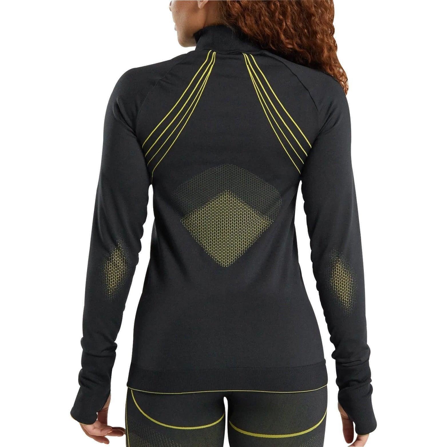 Gymshark Apex Seamless Half Zip Long Sleeve  Bbd7 Aq2 Back View