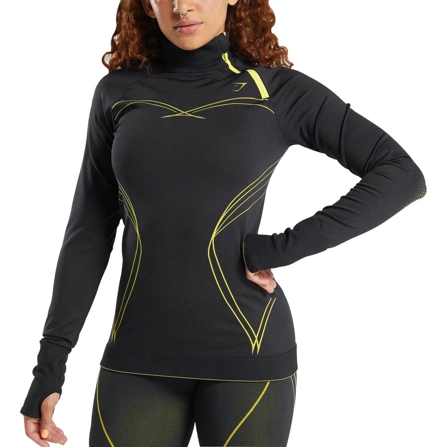 Gymshark Apex Seamless Half Zip Long Sleeve  Bbd7 Aq2