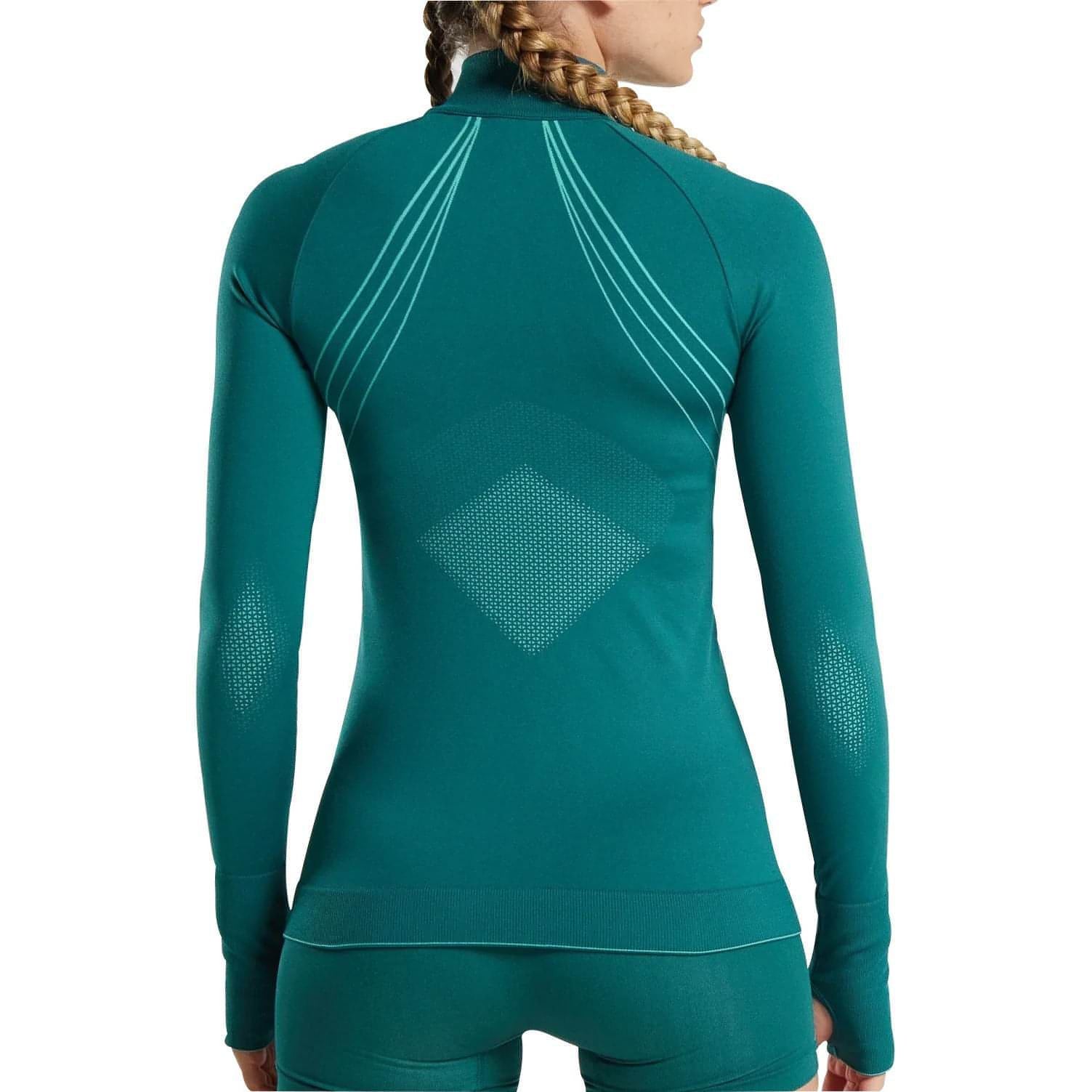 Gymshark Apex Seamless Half Zip Long Sleeve  Tbbm Aq2 Back View