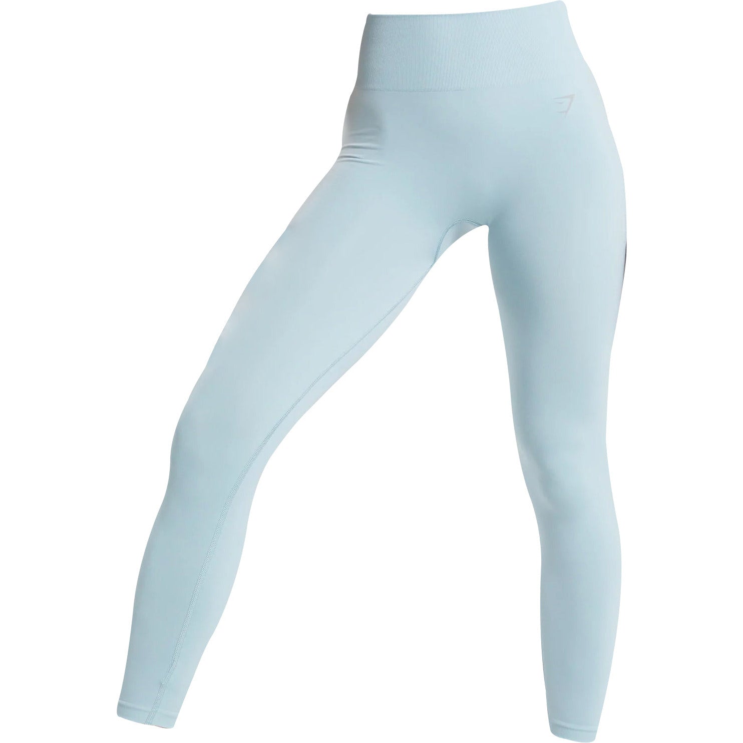 Gymshark Mid Rise Womens Long Training Tights - Blue