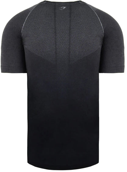 Gymshark Vital Ombre Short Sleeve Mens Training Top - Grey