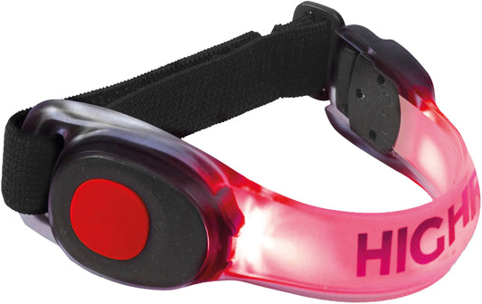 Highroad Neon LED Armband - Red