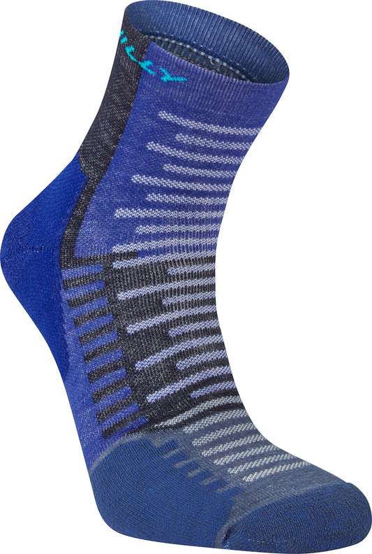Hilly Active Anklet Running Socks - Blue
