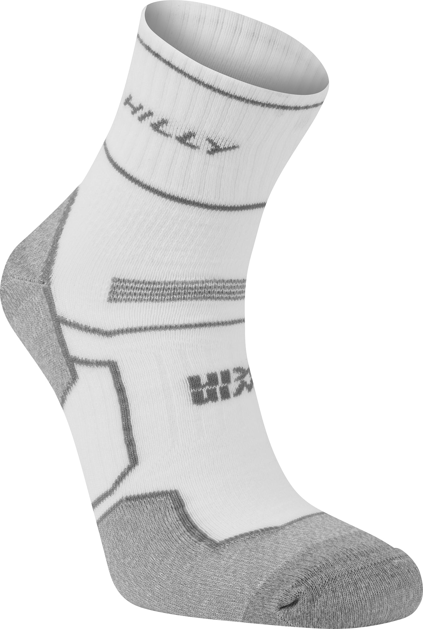 Hilly Twin Skin Anklet Running Socks White – Start Fitness