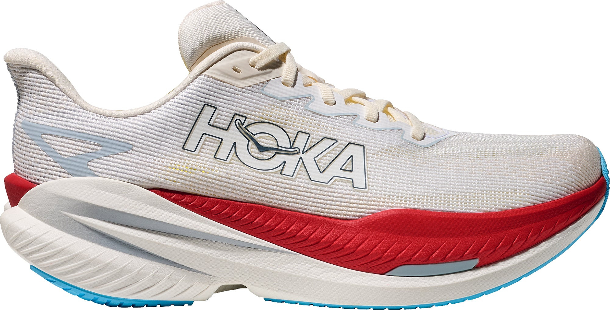 Hoka Mach X 3 Mens Running Shoes - White – Start Fitness