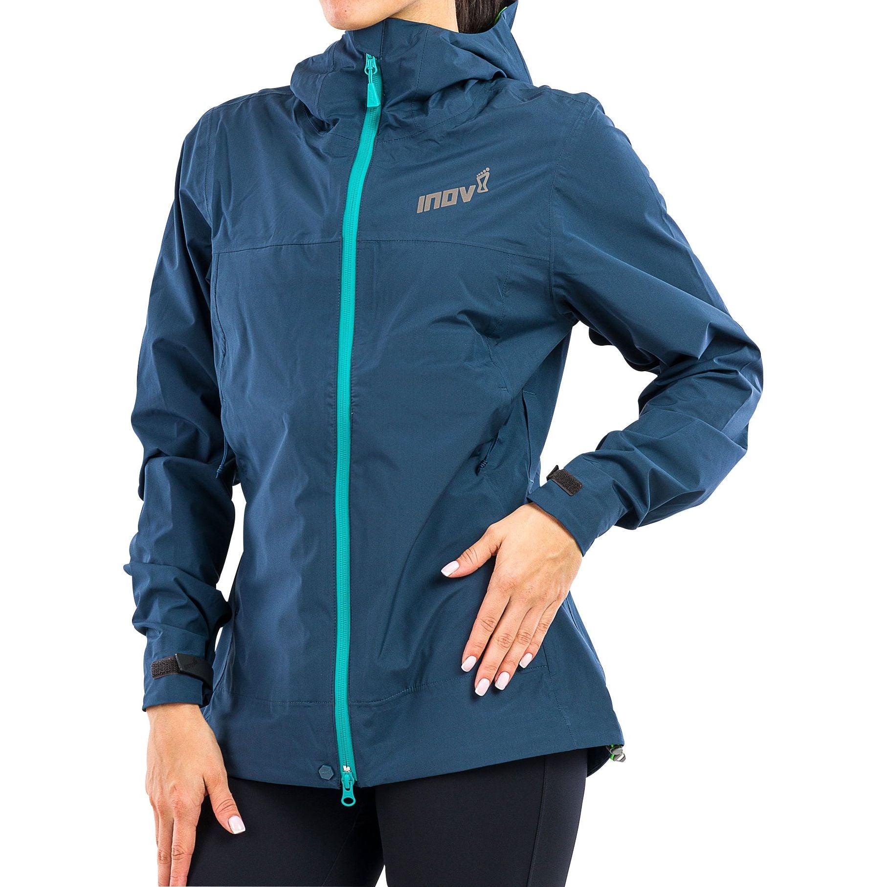 Inov8 VentureLite Womens Waterproof Jacket Navy – Start Fitness
