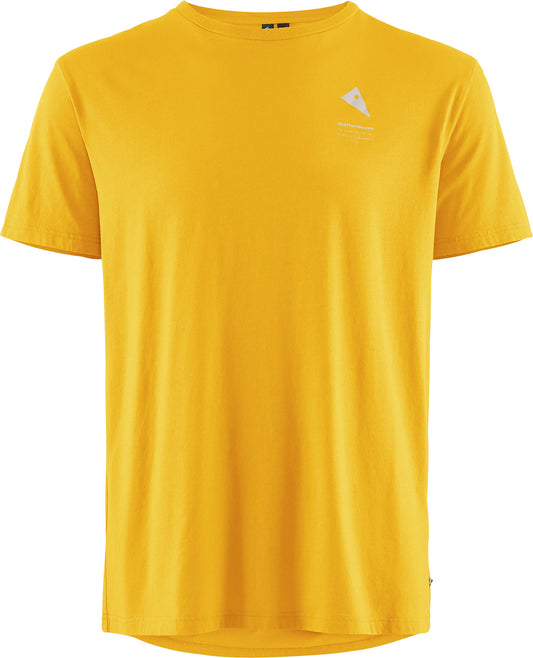Klattermusen Runa Maker Mens Short Sleeve - Yellow