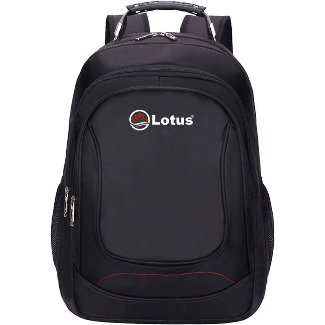 Lotus Classic Laptop Backpack - Black – Start Fitness
