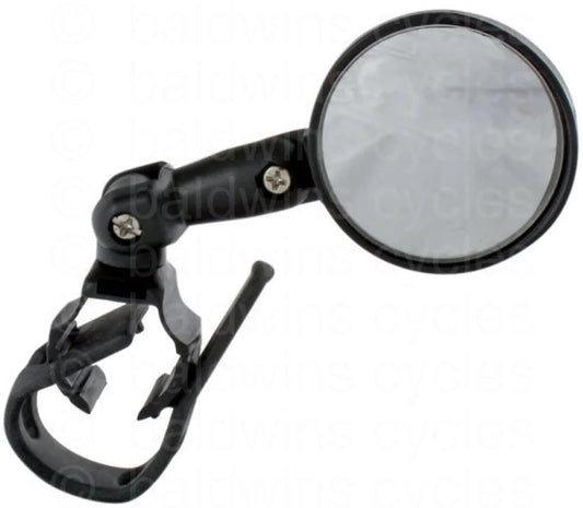 M-Wave Spy Mini 3D Adjustable Mirror - Black