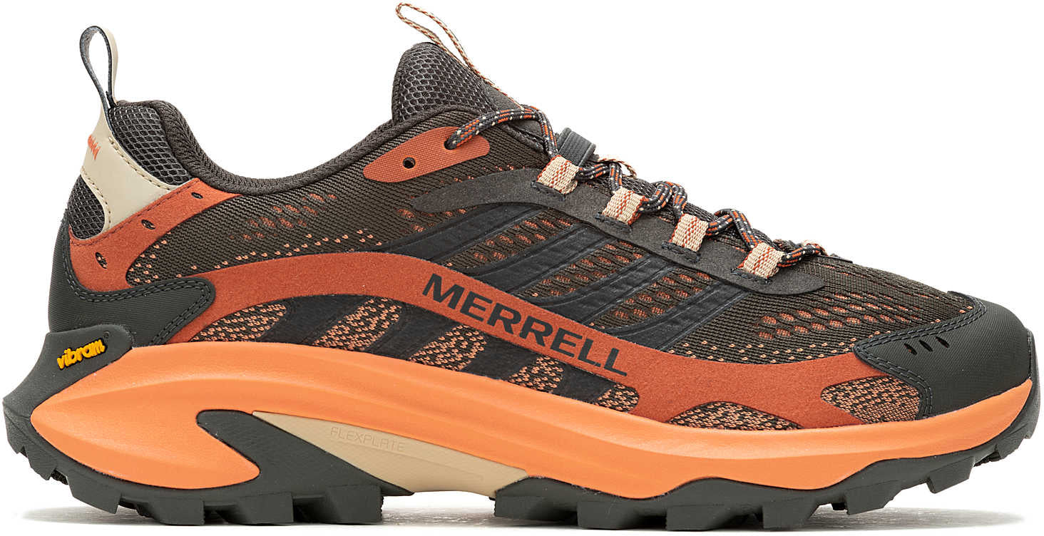 Merrell Moab Speed WIDE FIT Mens Walking Shoes Grey – Start