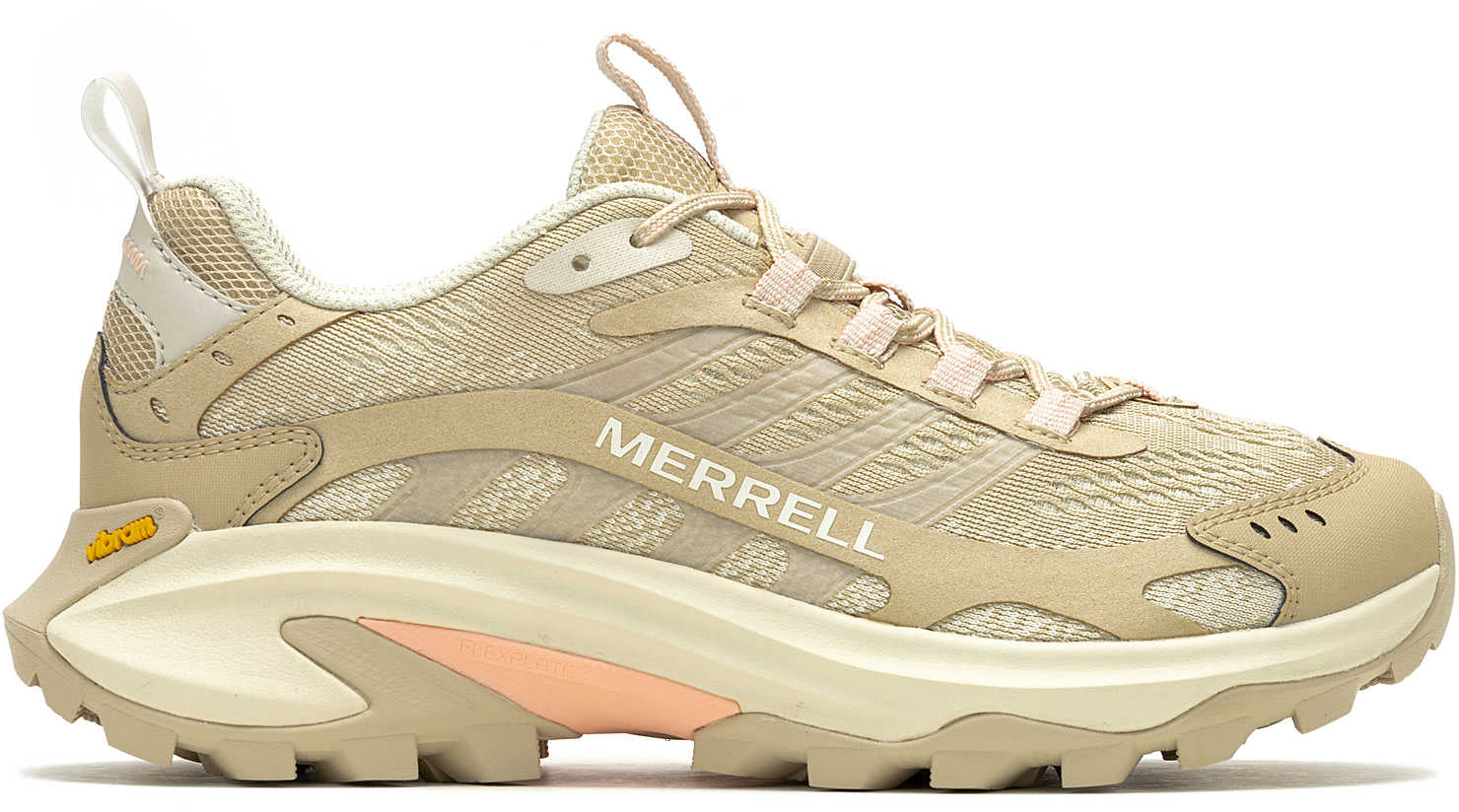 Merrell Moab Speed WIDE FIT Womens Walking Shoes Cream – Start