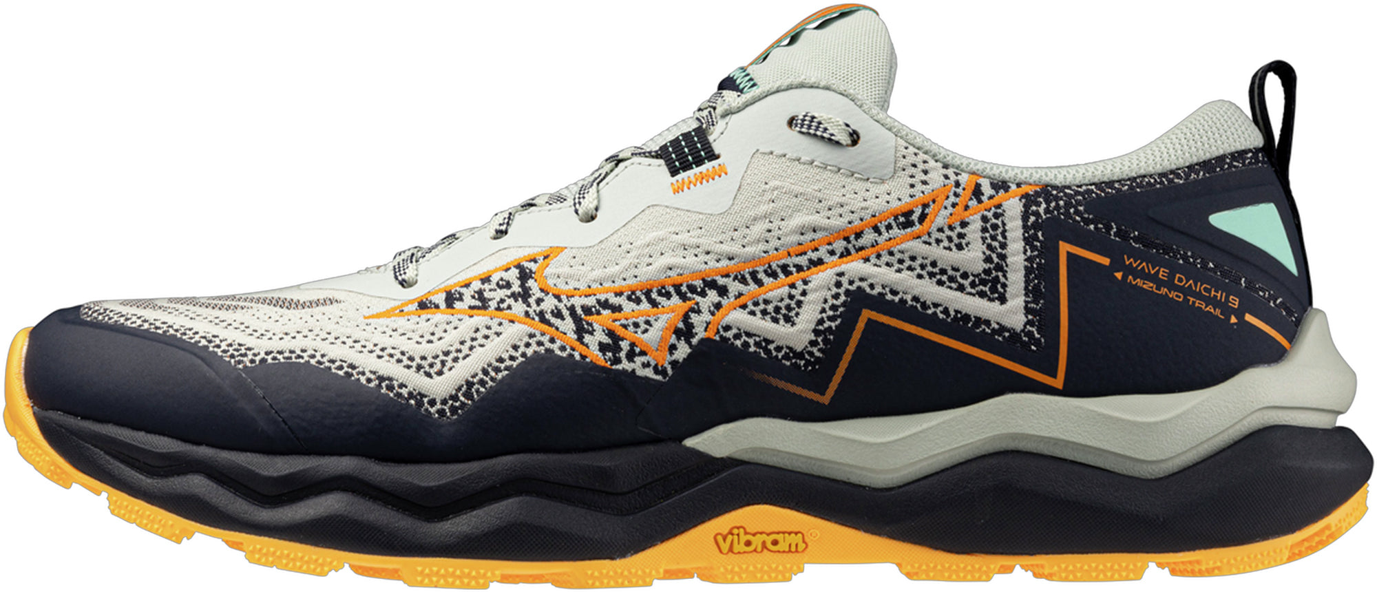 Mizuno Wave Daichi 9 Mens Trail Running Shoes - Grey – Start Fitness